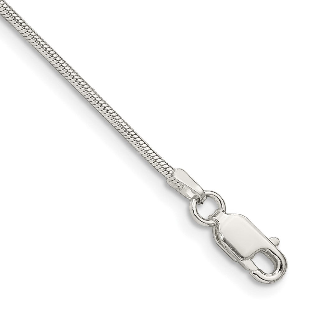 Sterling Silver Snake Chain Anklet