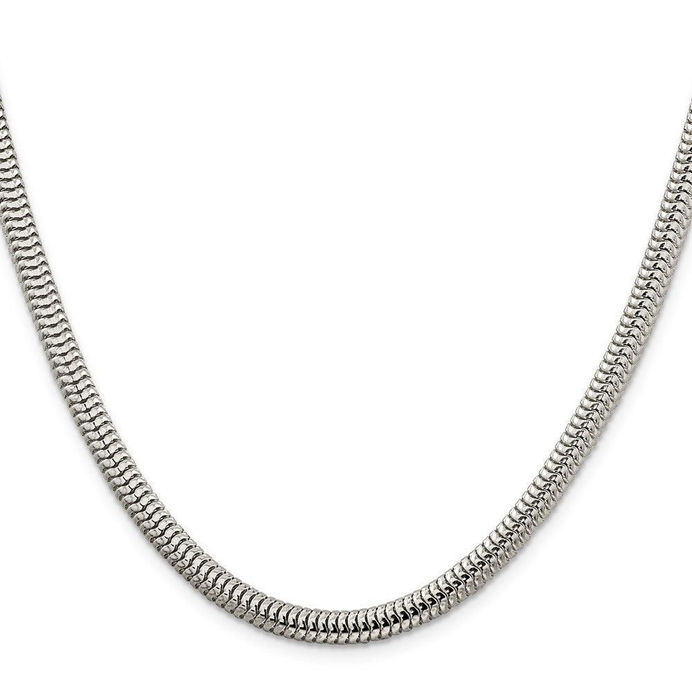 Sterling Silver Round Snake Chain