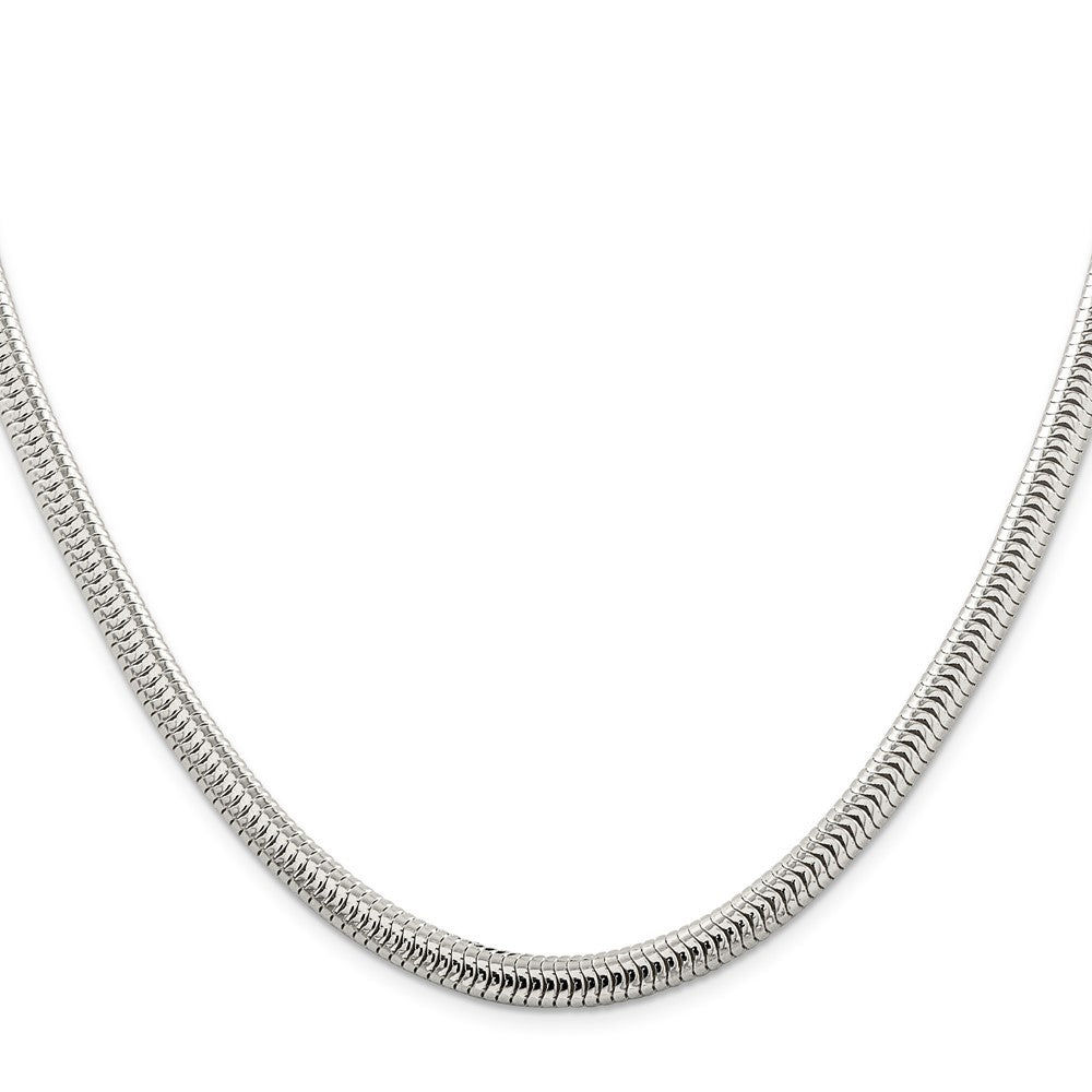 Sterling Silver Round Snake Chain