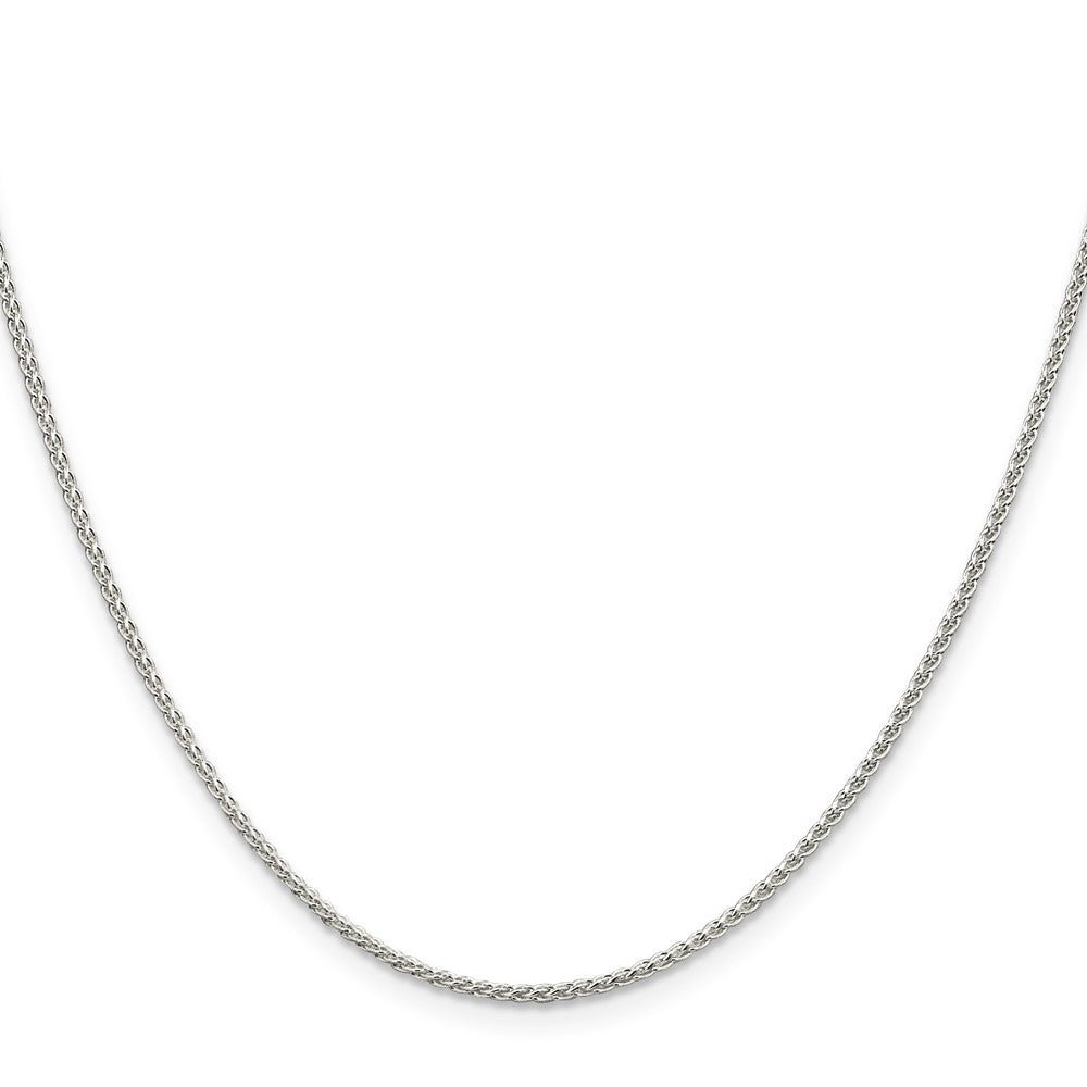 Sterling Silver Round Spiga Chain