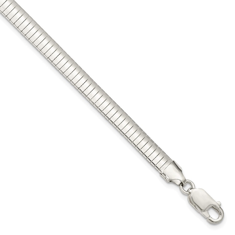 Sterling Silver Polished Cubetto Bracelet