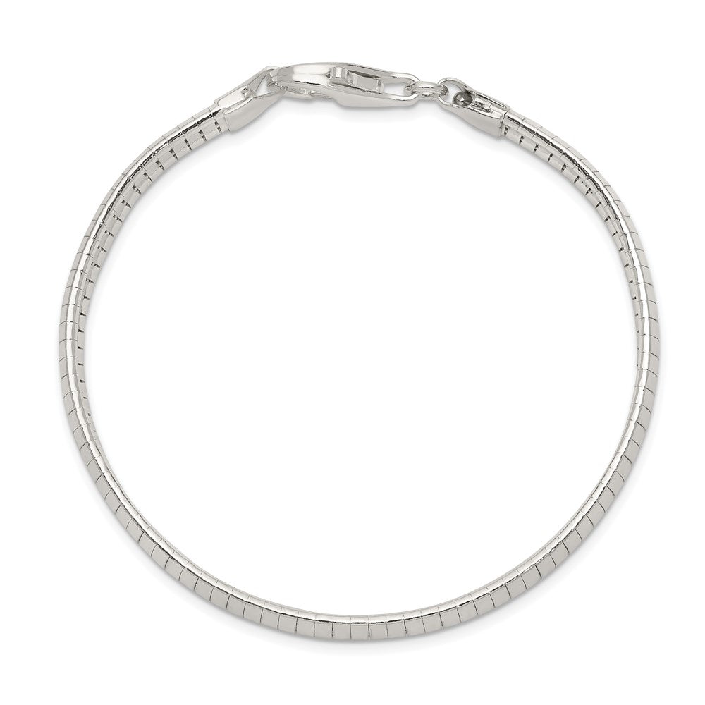 Sterling Silver Polished Cubetto Bracelet
