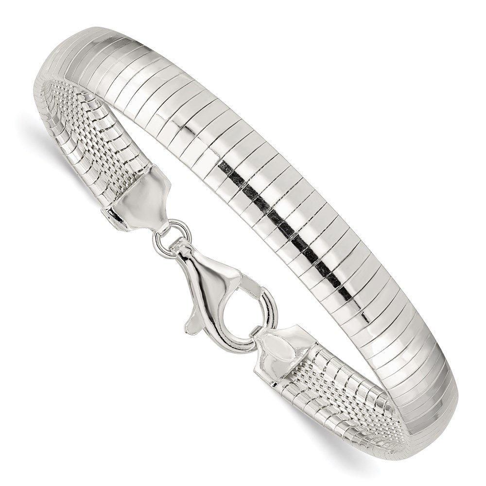 Sterling Silver Polished Cubetto Bracelet