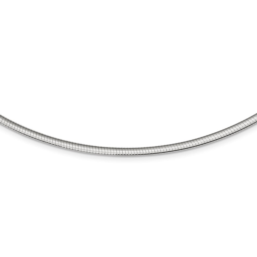 Sterling Silver Flash Gold-plated Polished Reversible Cubetto Necklace