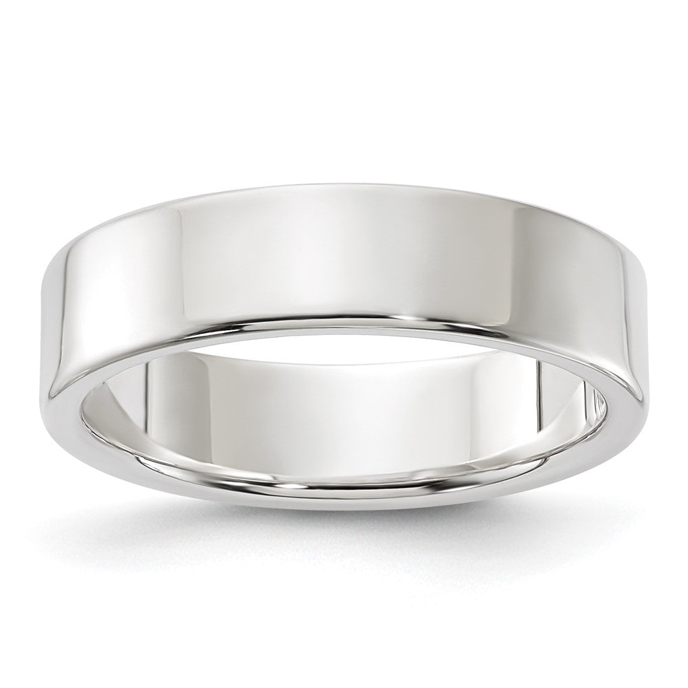 Sterling Silver Lightweight Flat Size 4 Band