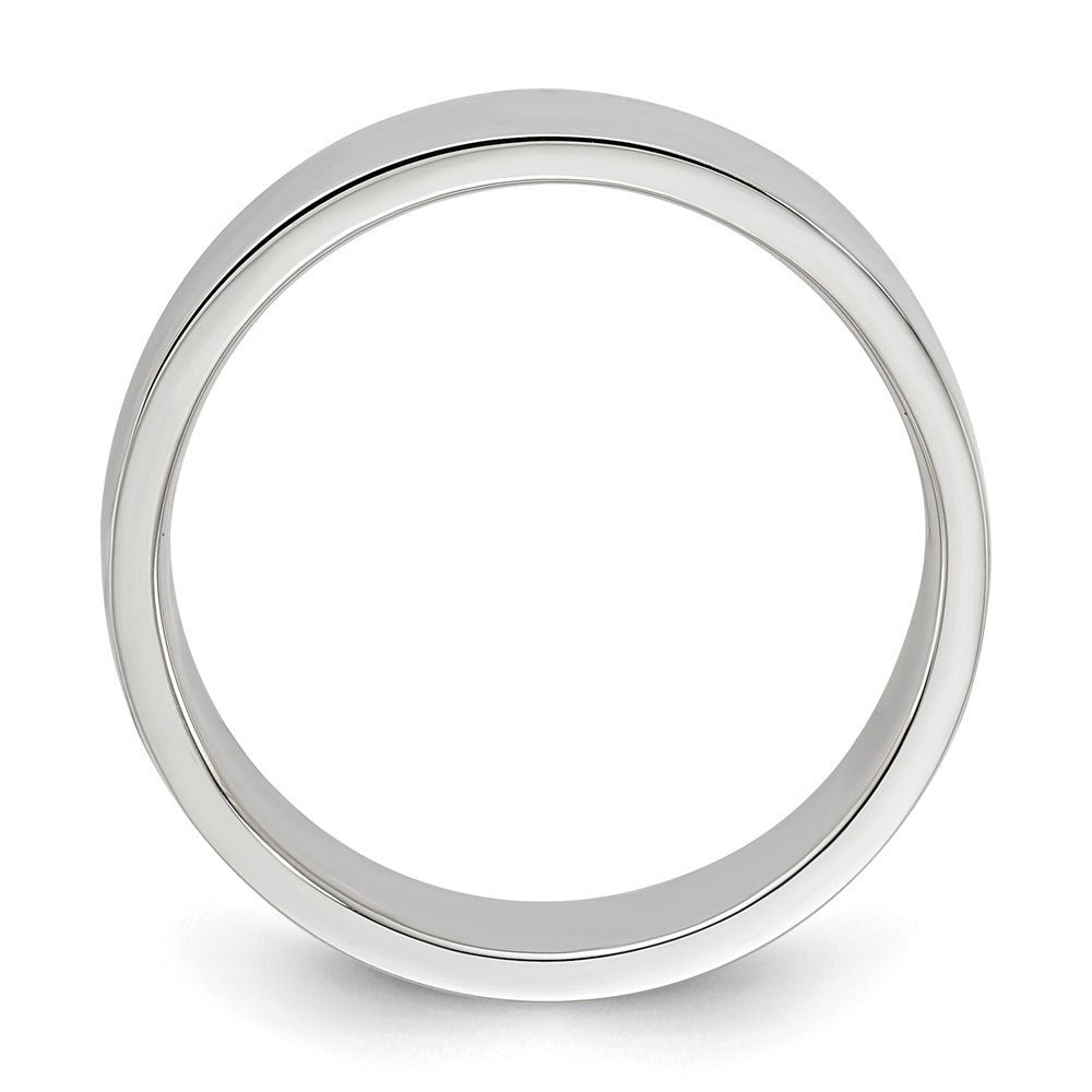 Sterling Silver Lightweight Flat Size 8.5 Band