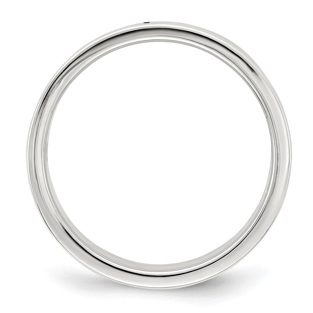 Sterling Silver Lightweight Flat Size 6.5 Band