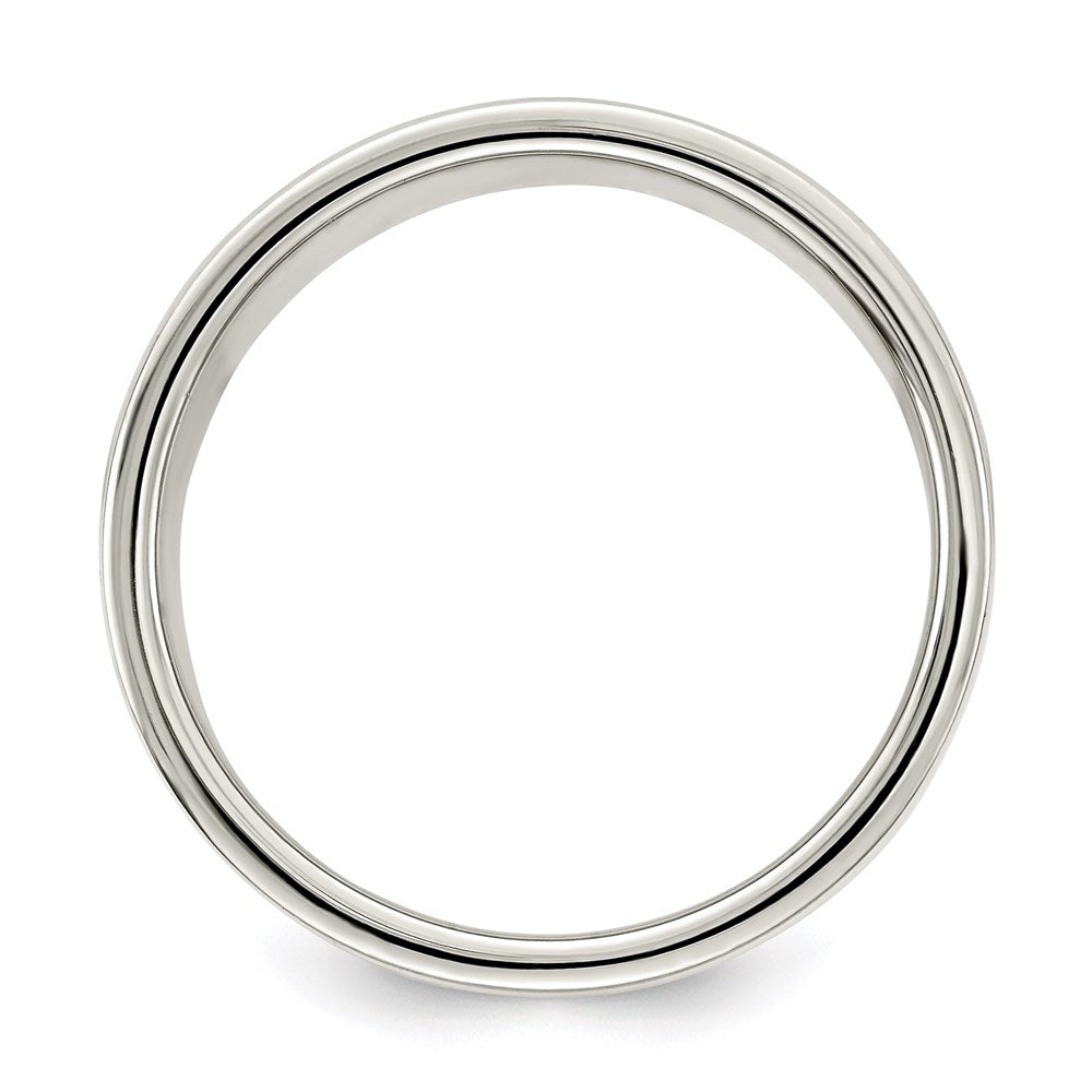 Sterling Silver Lightweight Flat Size 9.5 Band