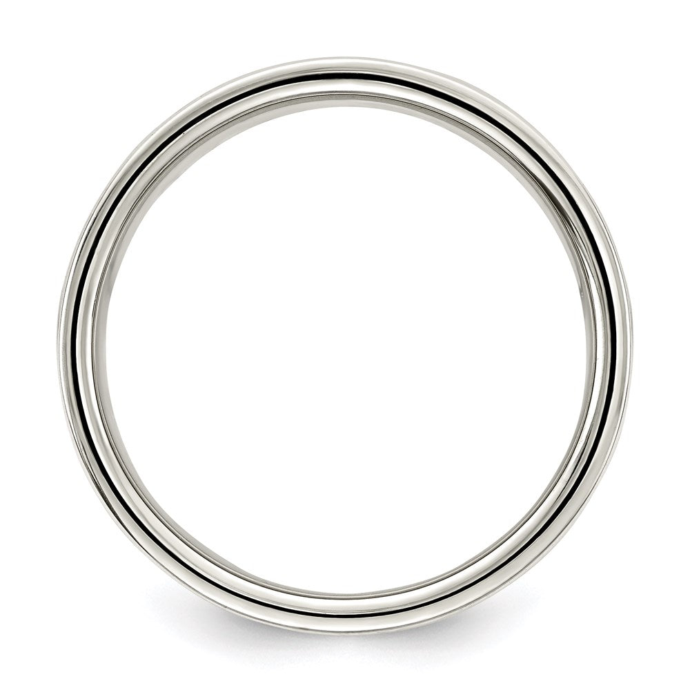 Sterling Silver Lightweight Flat Size 7.5 Band