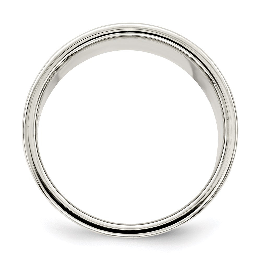 Sterling Silver Lightweight Flat Size 13.5 Band