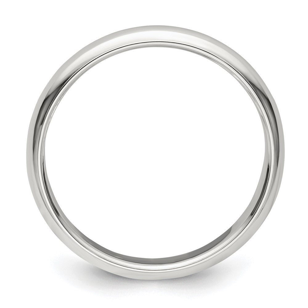 Sterling Silver Half Round Size 4.5 Band