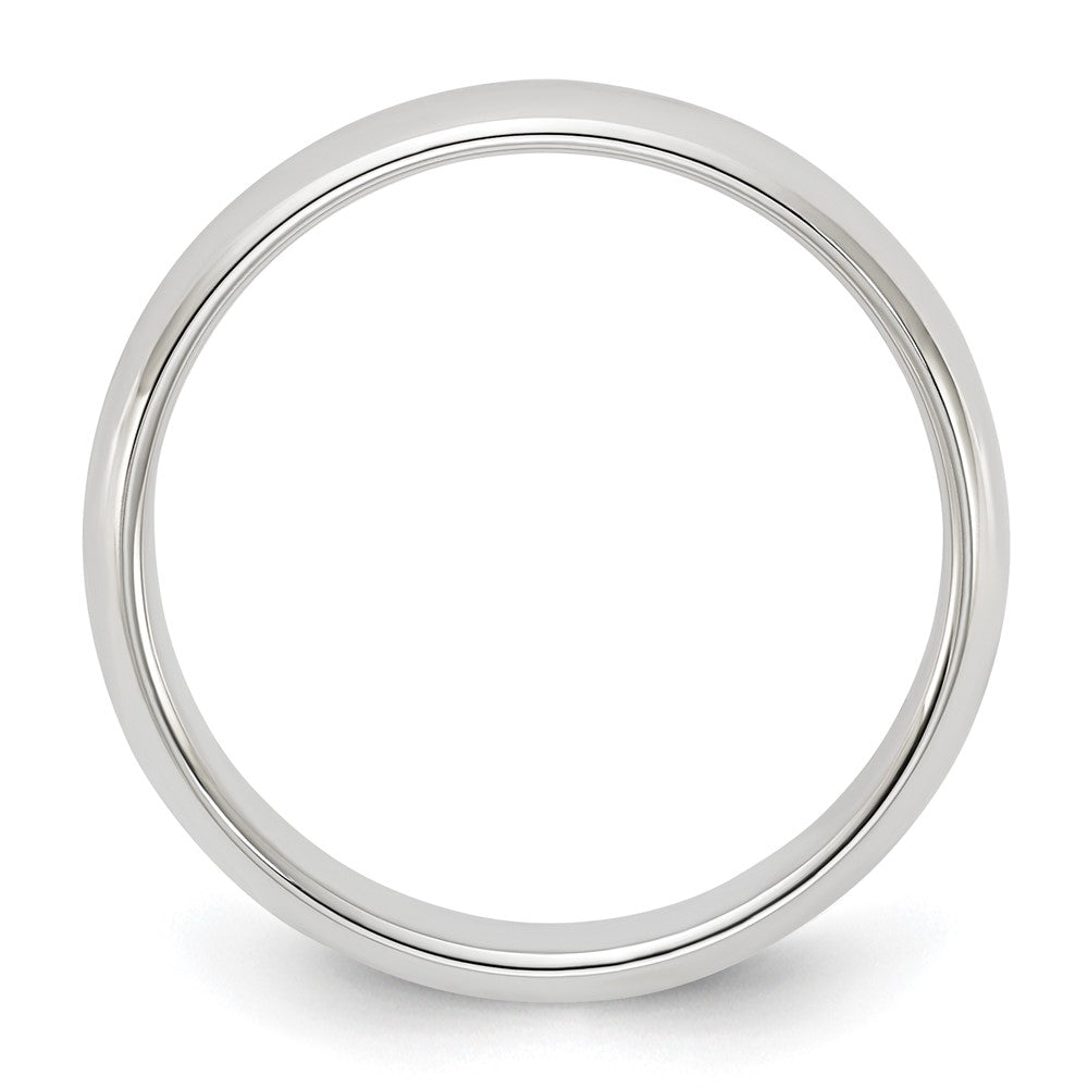 Sterling Silver Half Round Size 8 Band