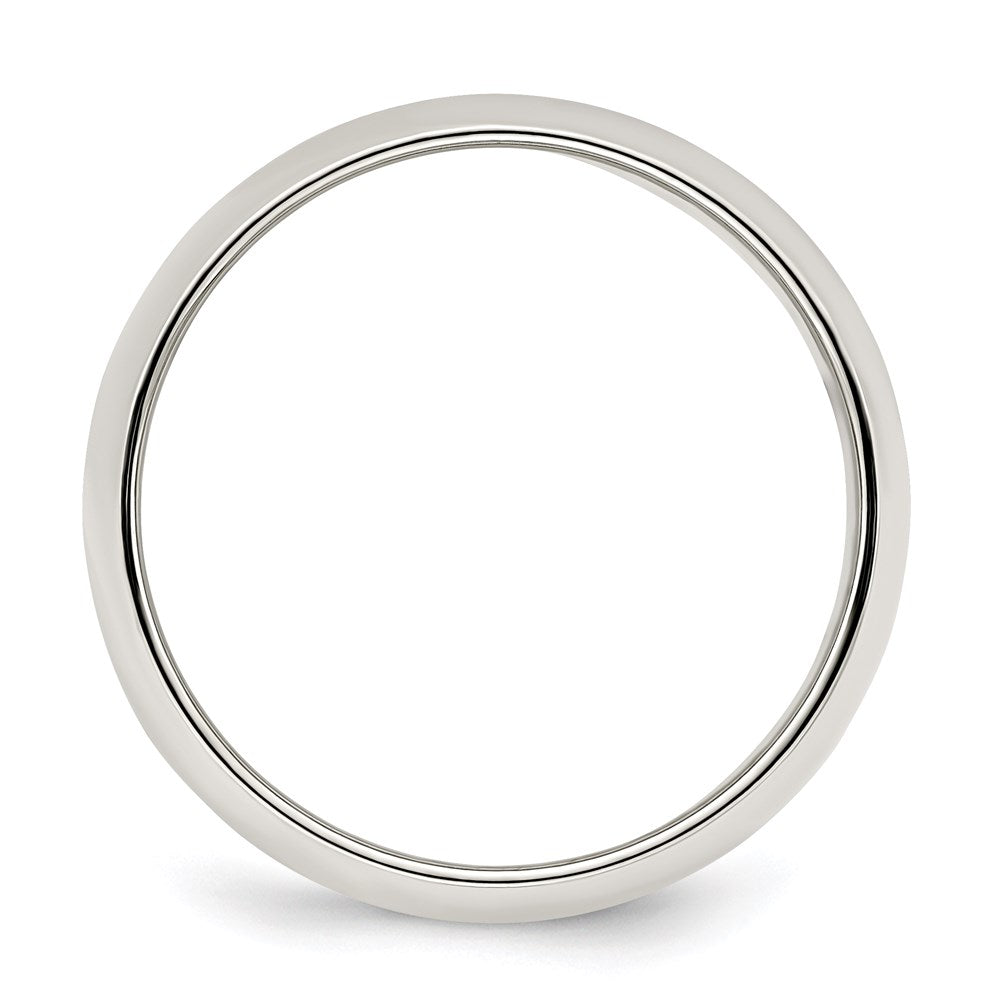 Sterling Silver Half Round Size 5.5 Band