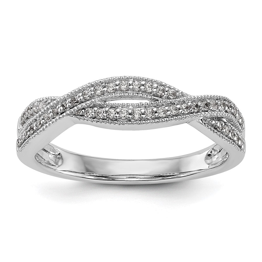 14kw Diamond Wedding Band