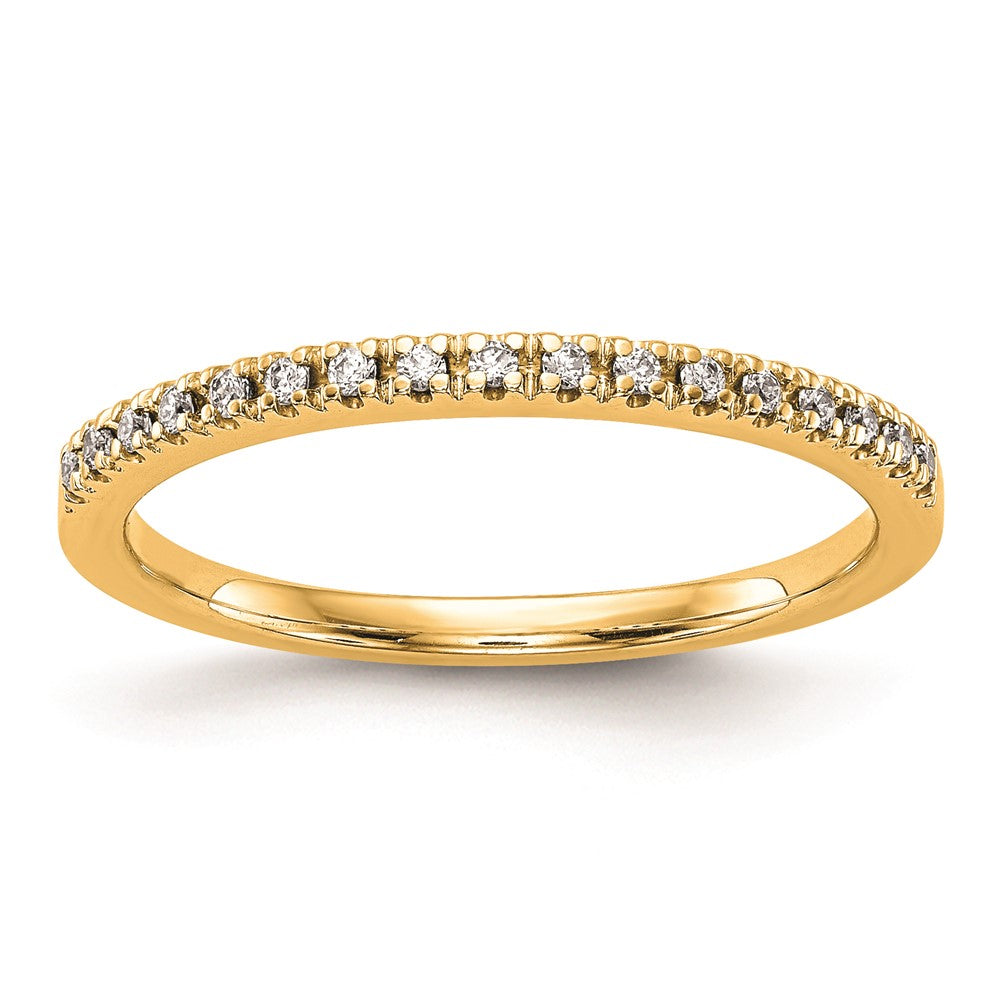 10K Diamond Wedding Band