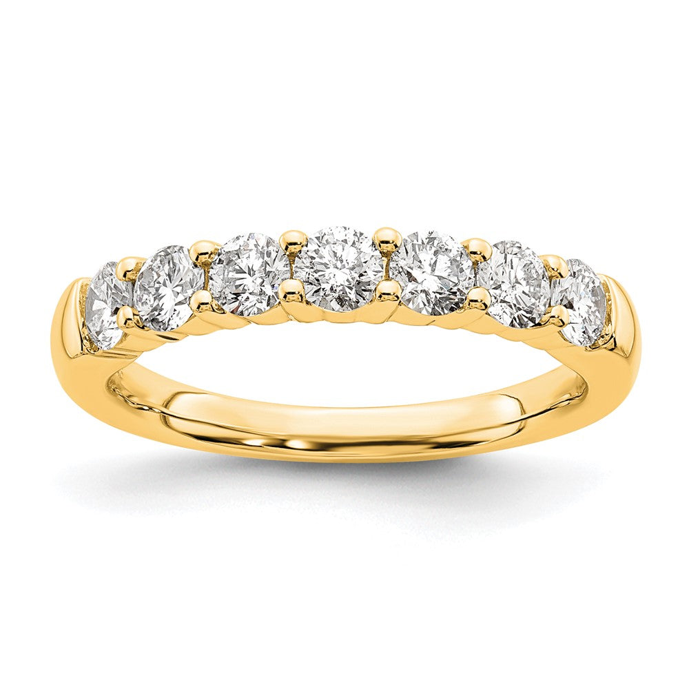 14K 7-Stone Diamond Band