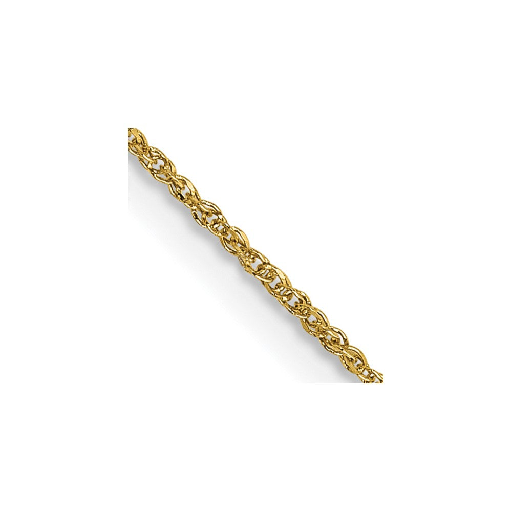 14K Ropa with Spring Ring Clasp Chain