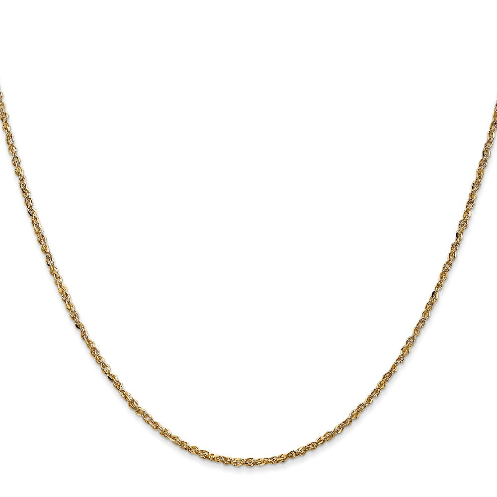 14K Ropa with Lobster Clasp Chain