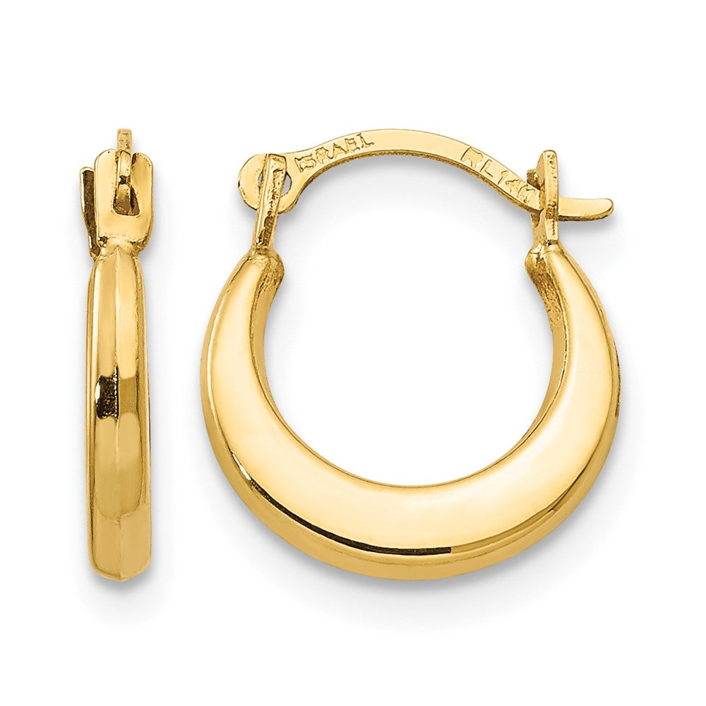 14k Madi K Small 1.6x Hoop Earrings