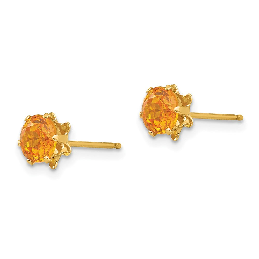 14k Madi K CZ Birthstone (Nov) Earrings