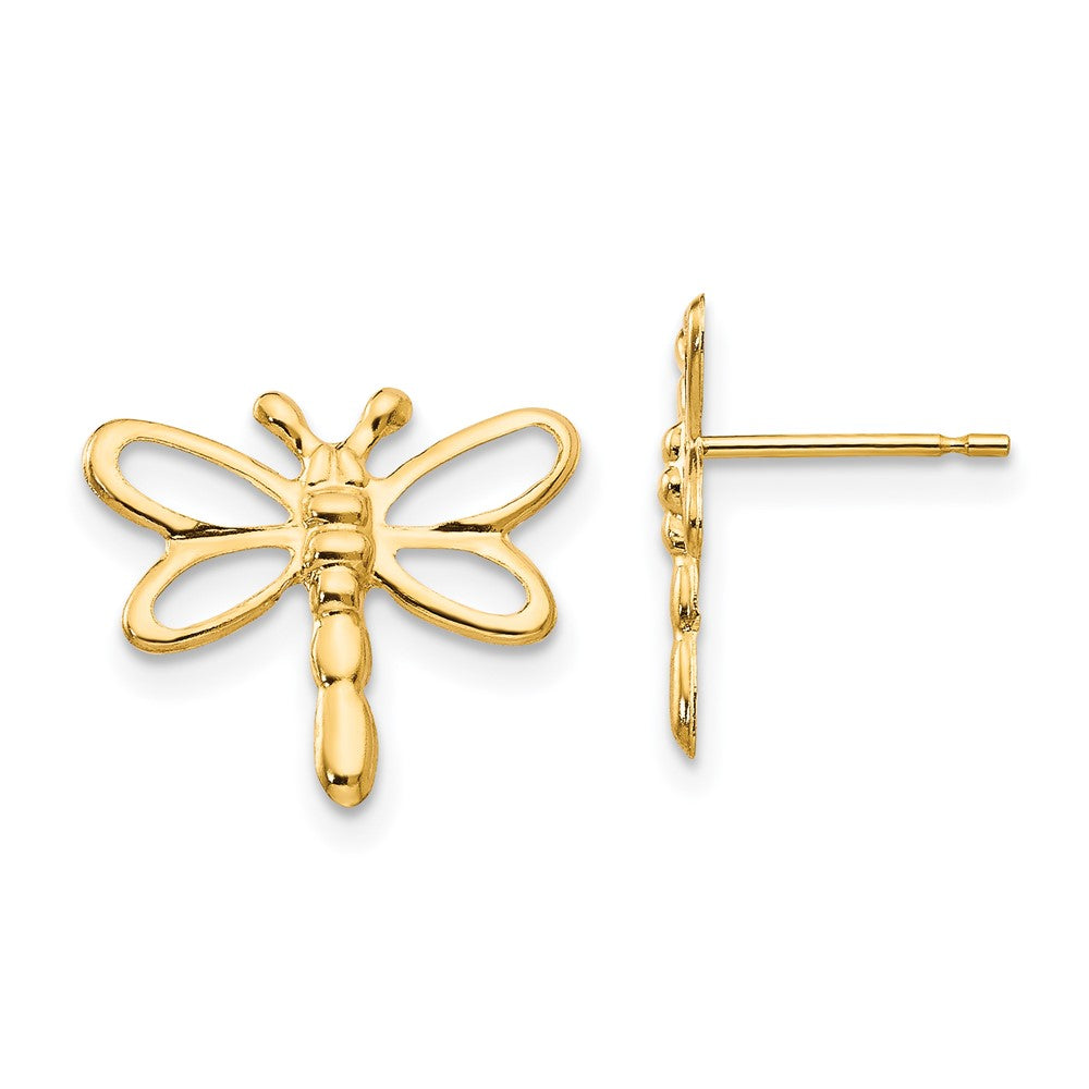 14k Madi K Dragonfly Post Earrings