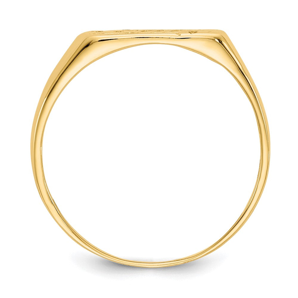 14k Madi K BABY Script Size 2 Ring