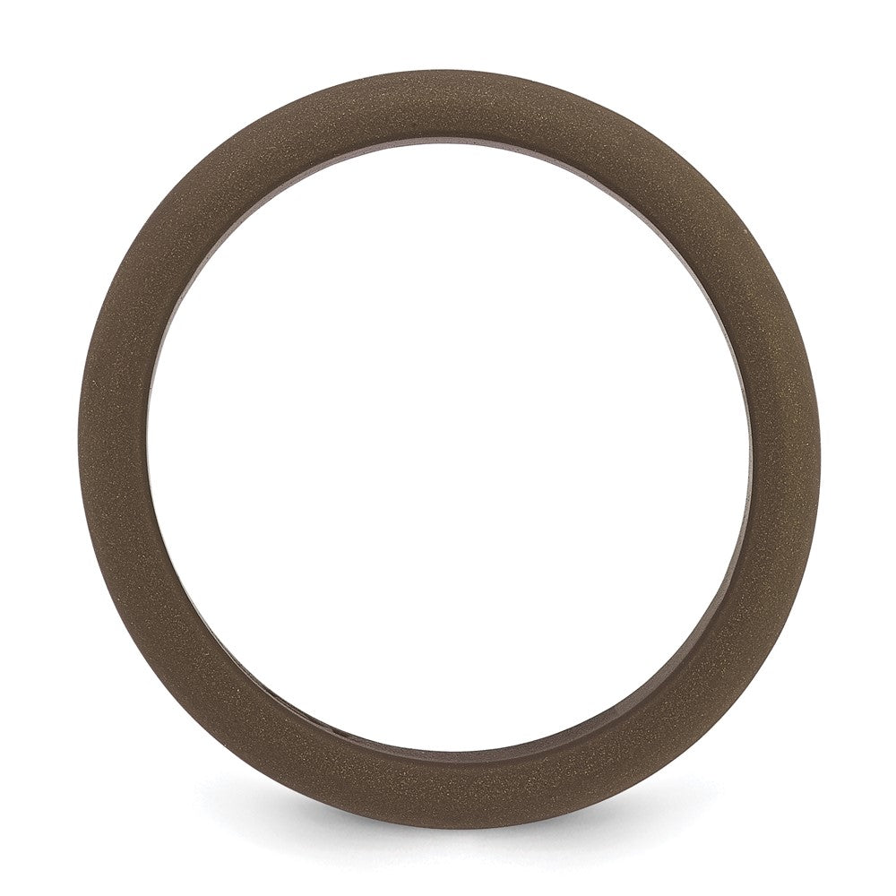 Silicone Bronze Metallic Band