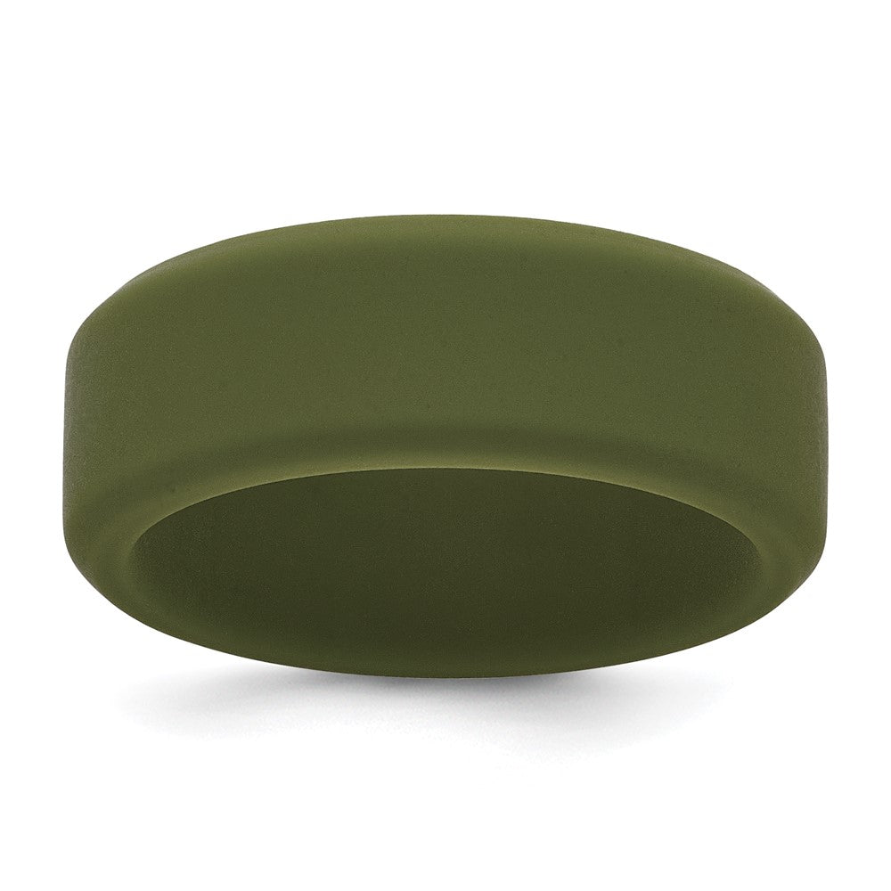 Silicone Olive Green Band