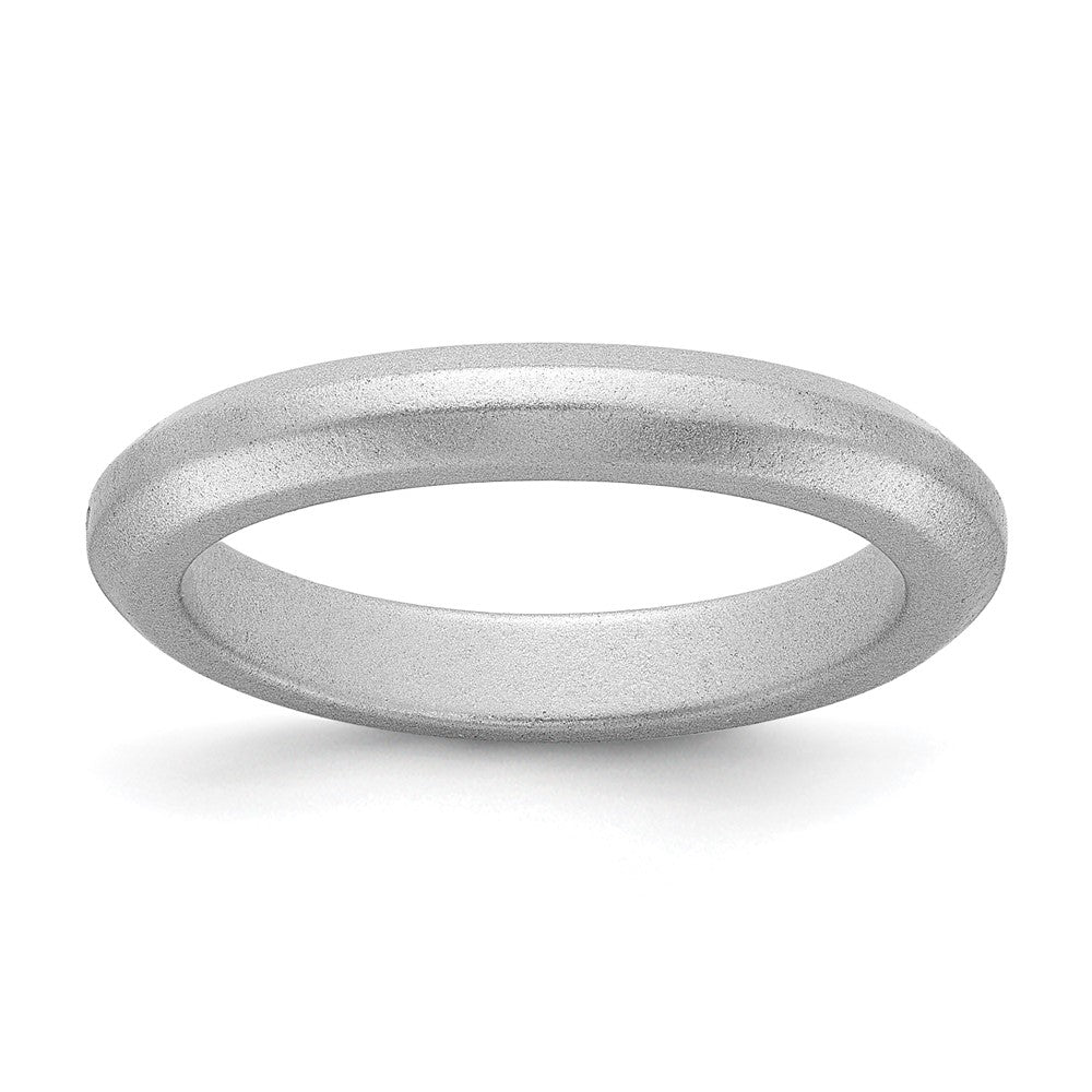 Silicone Metallic Silver Band
