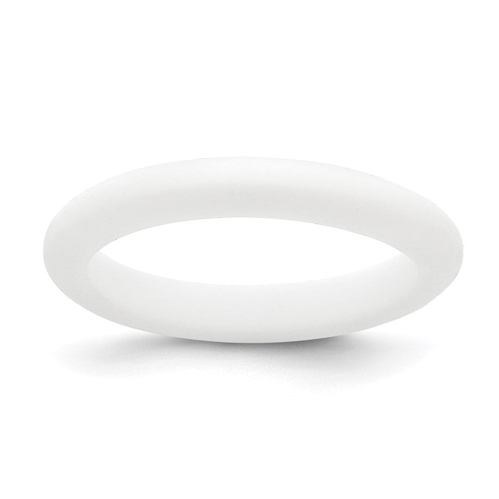 Silicone White Band