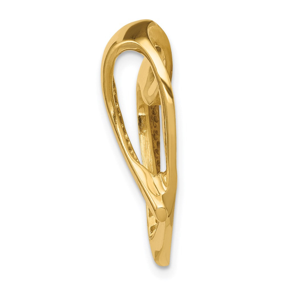 14k Heart Slide