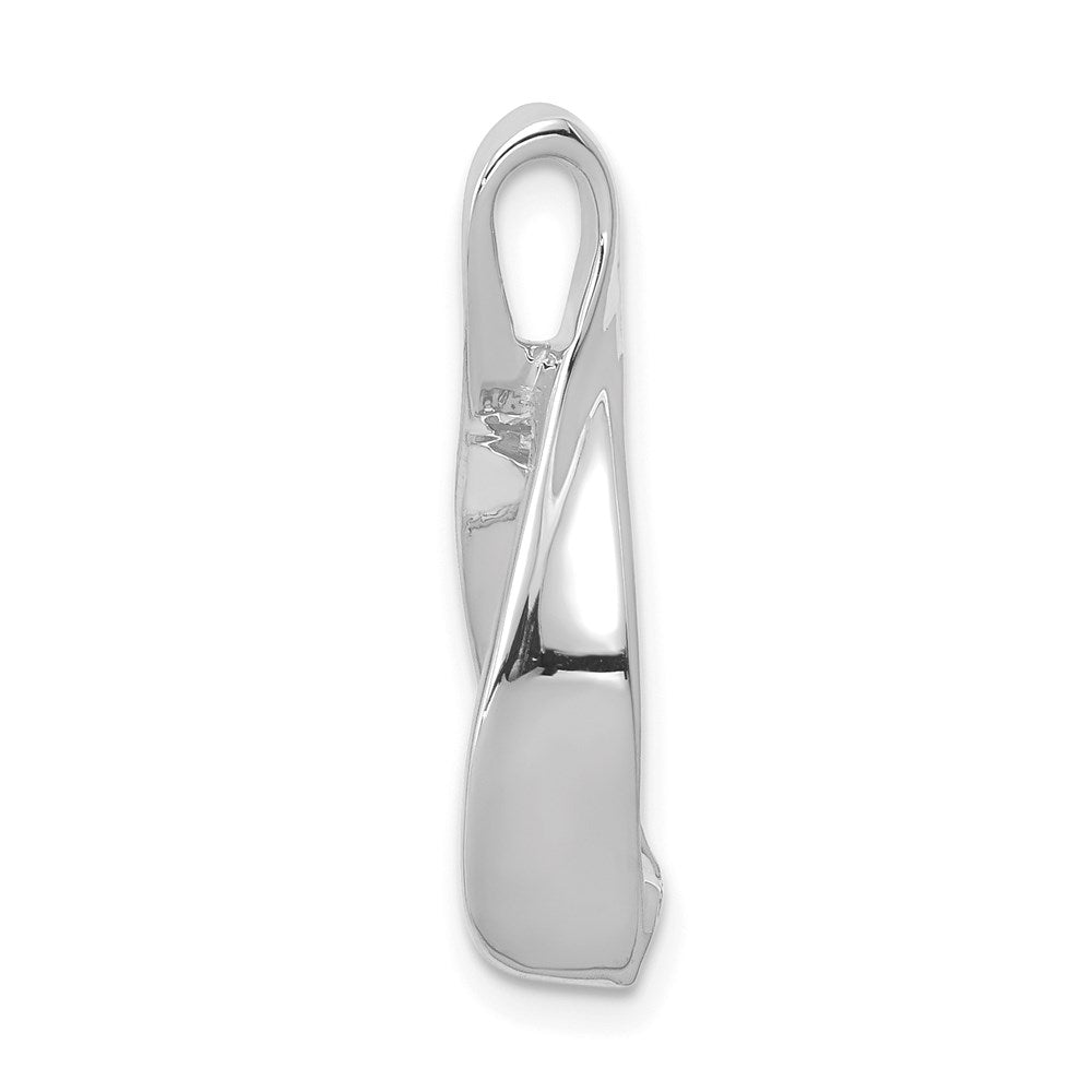 14k White Gold Fits up to Omega, Reversible, Omega Slide