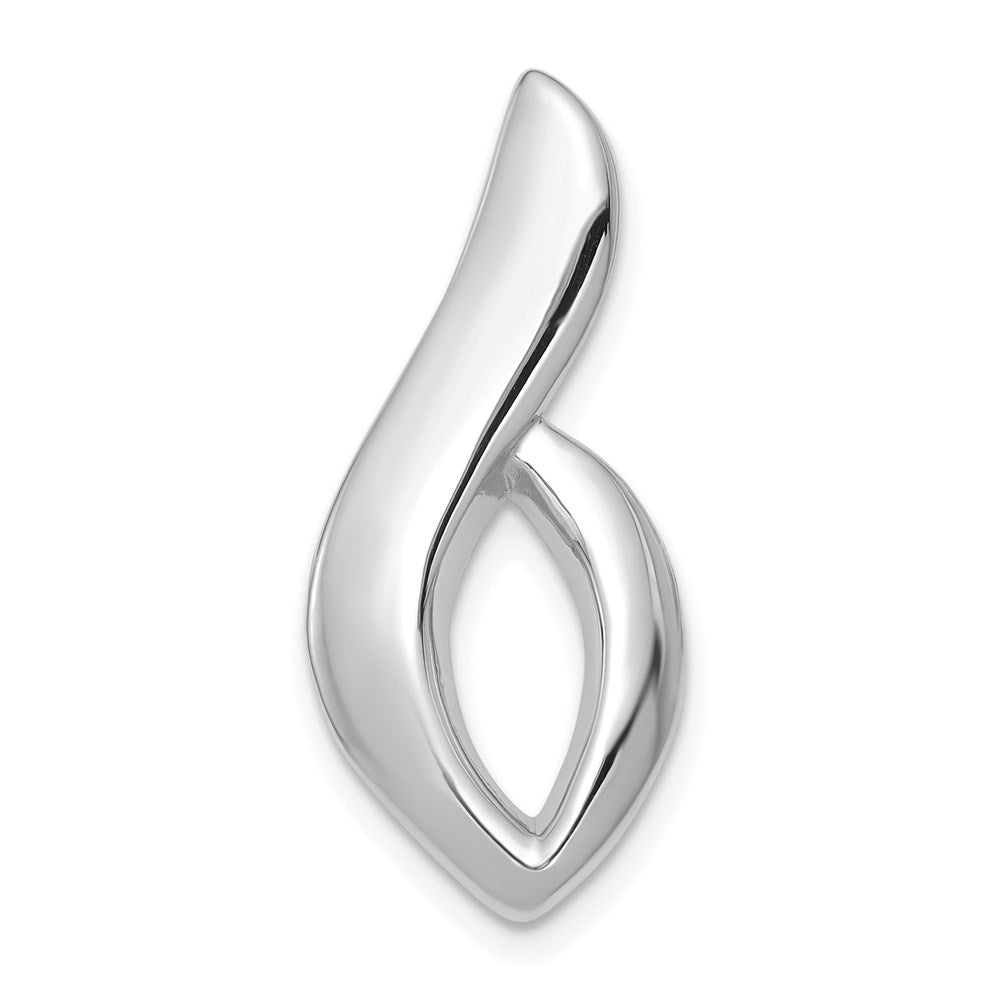 14k White Gold Fits up to Regular, Fancy Omega Slide