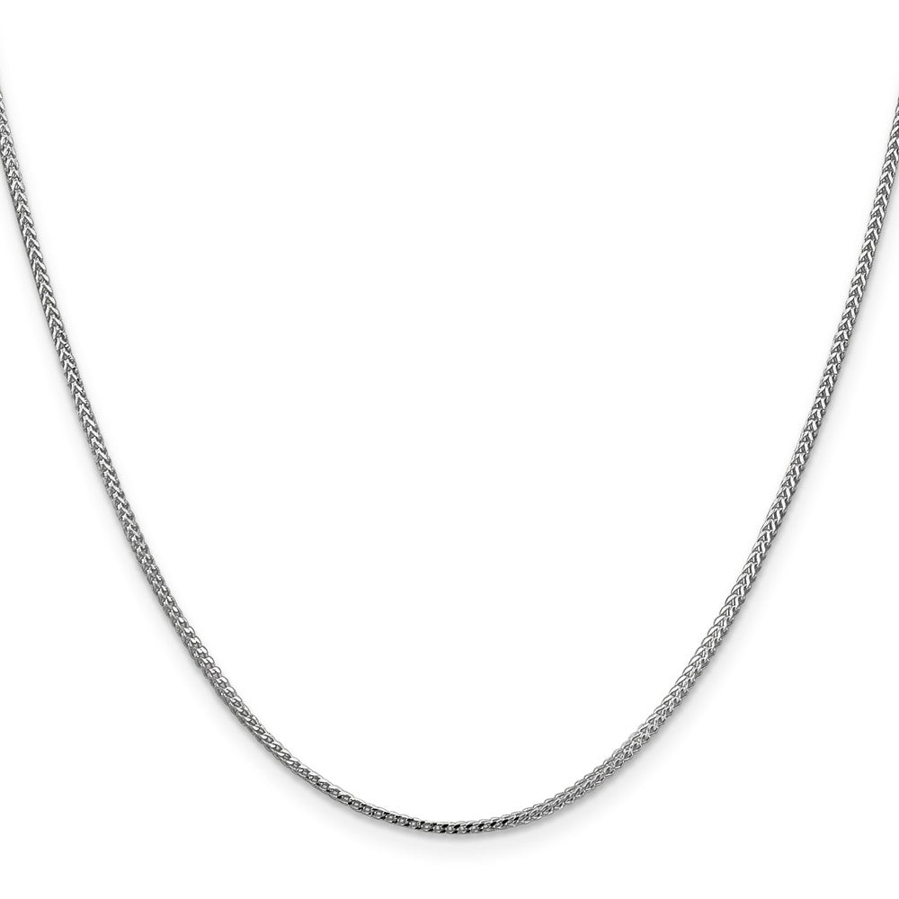 14K White Gold Franco with Lobster Clasp Chain