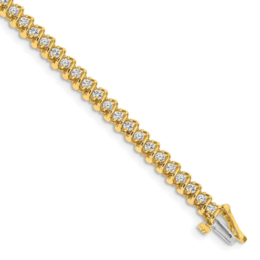 14k VS Diamond Tennis Bracelet