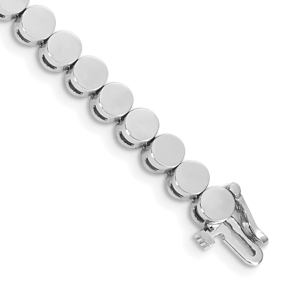 14k WG Holds 32 Stones up to , Add-A-Diamond Bracelet