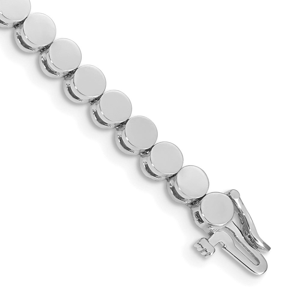 14k WG Holds 35 Stones up to 3.5mm, Add-A-Diamond Bracelet