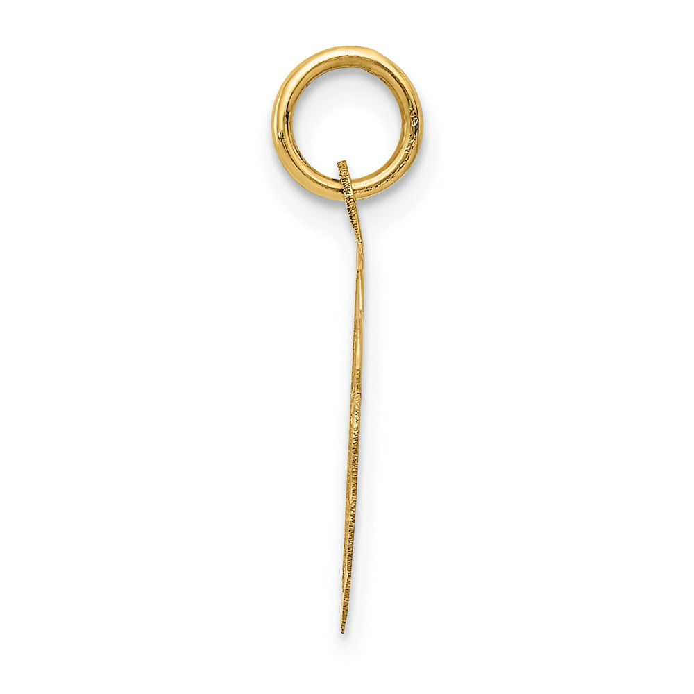 14K A DATE TO REMEMBER Engravable Disc Charm