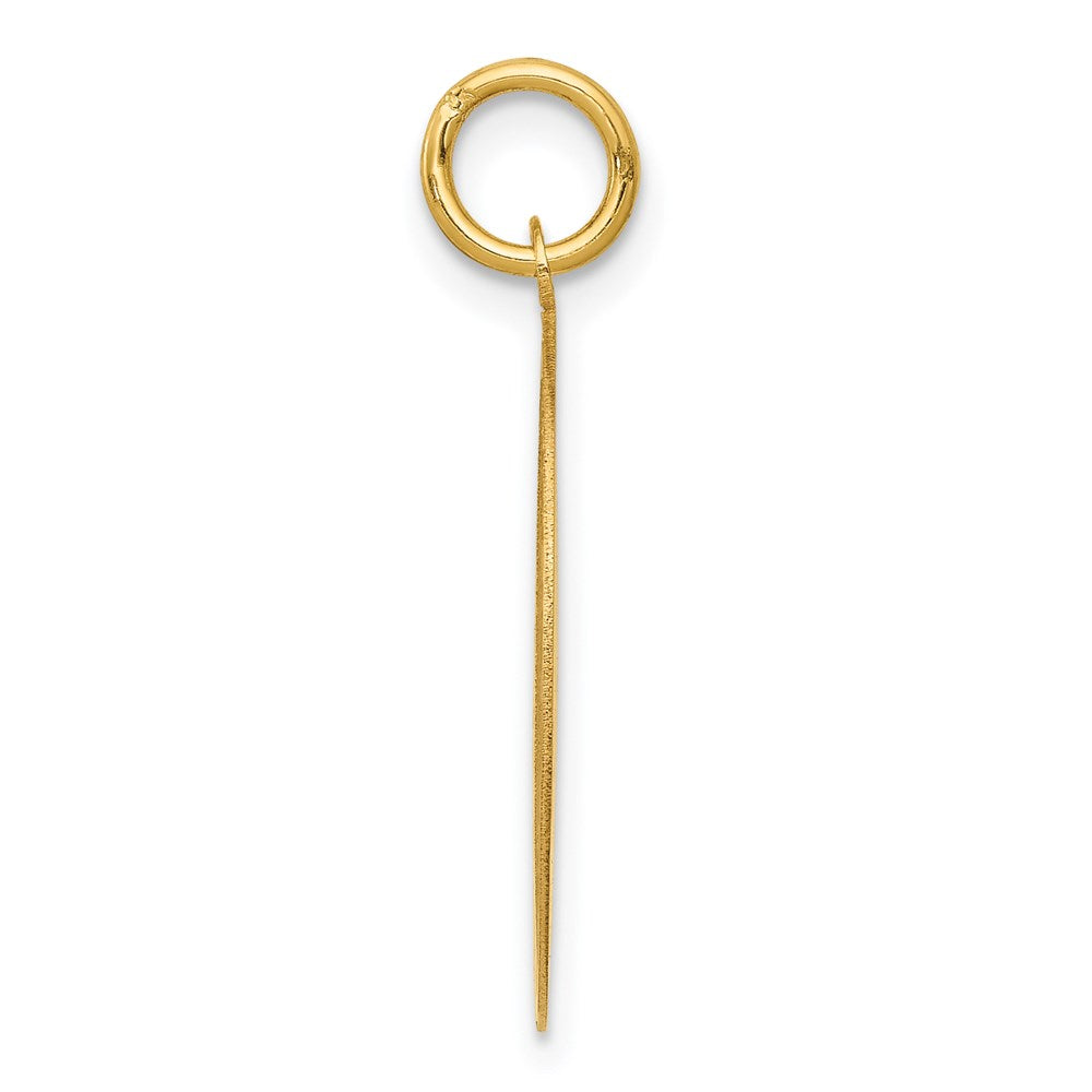 14k SHETLAND SHEEP Engravable Disc Dog Charm