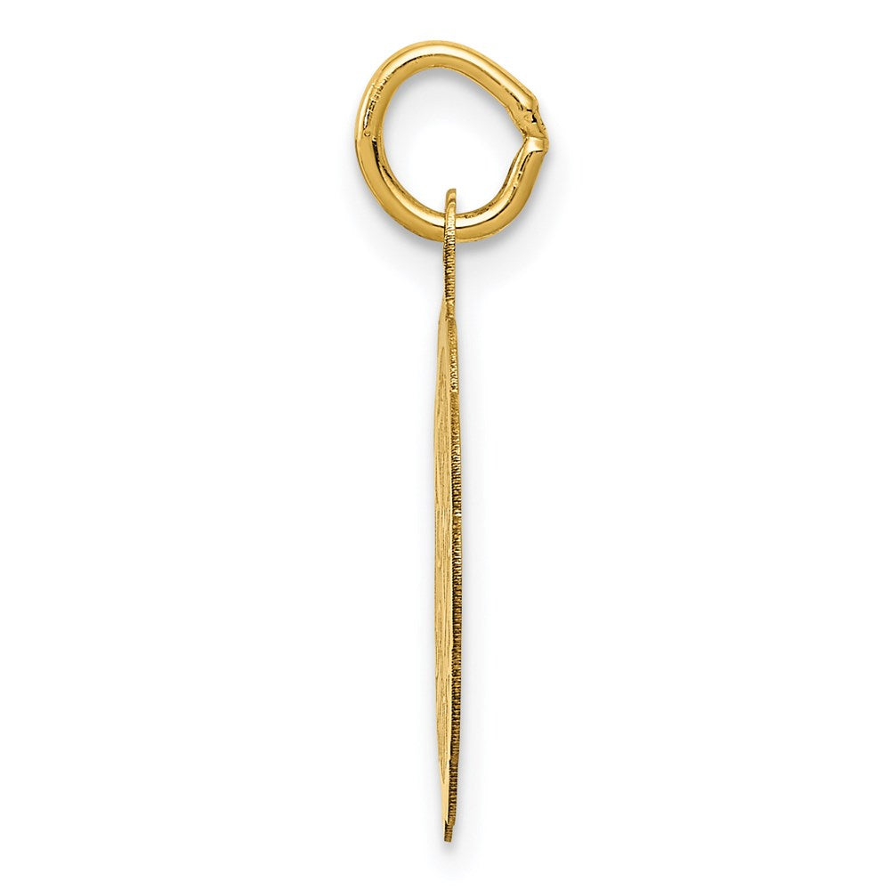14K SPECIAL SISTER Engravable Disc Charm