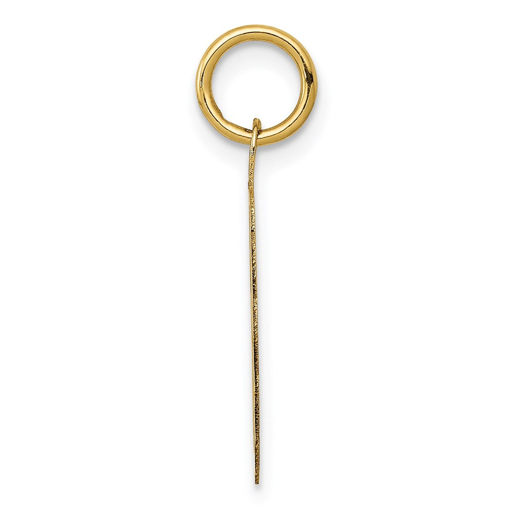 14K #1 GODFATHER Engravable Disc Charm