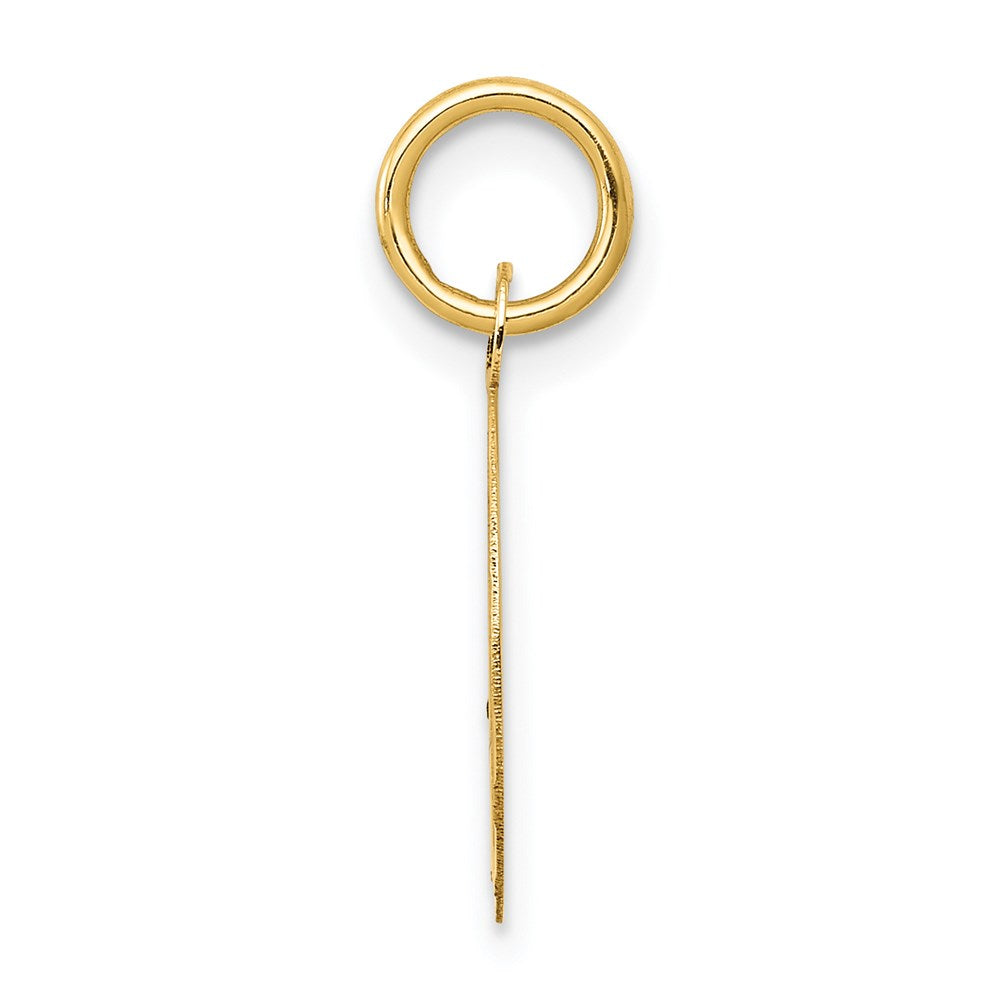14k SWEET 16 Engravable Disc Charm