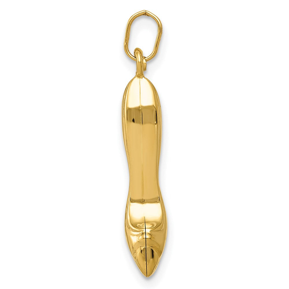 14K 3-D High Heel Shoe Charm