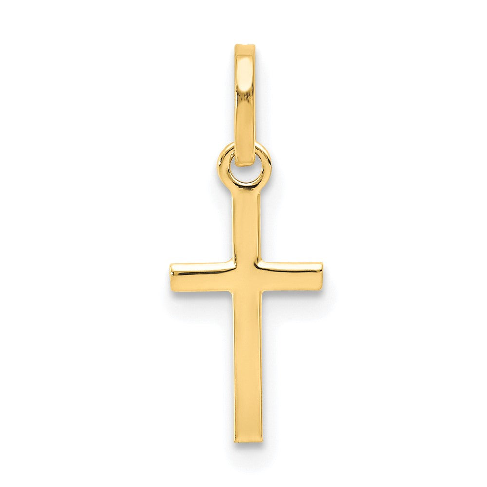 14k Small Cross Charm