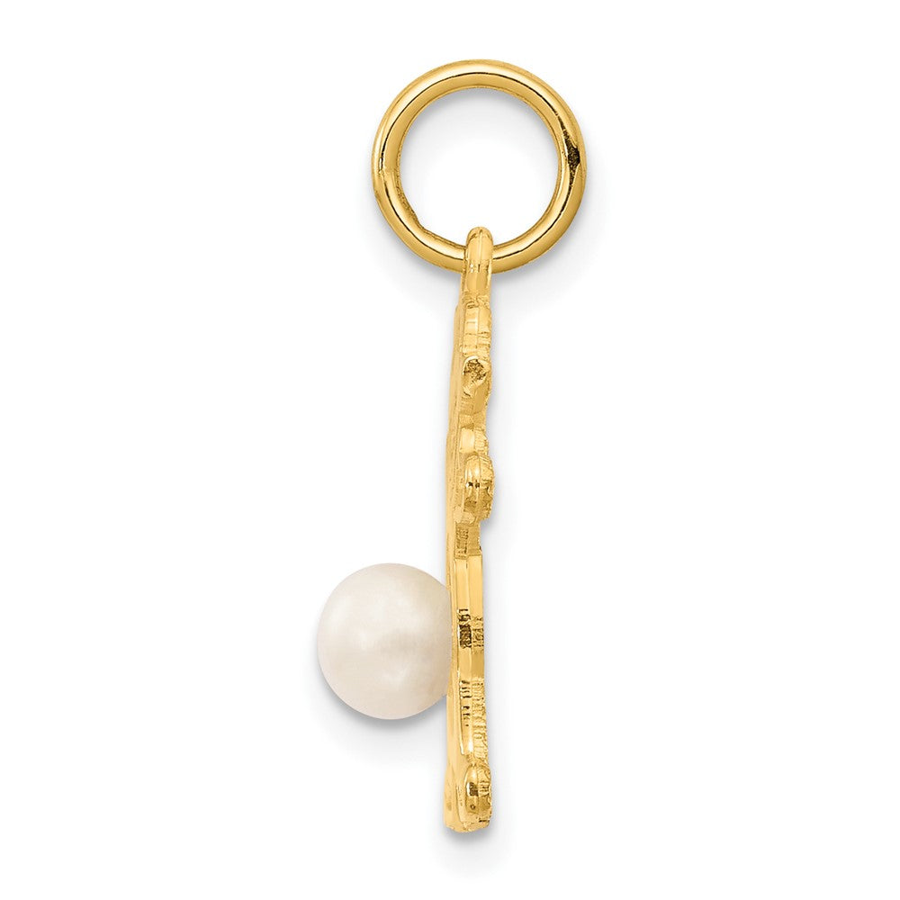 14K Girl FW Cultured Pearl-June