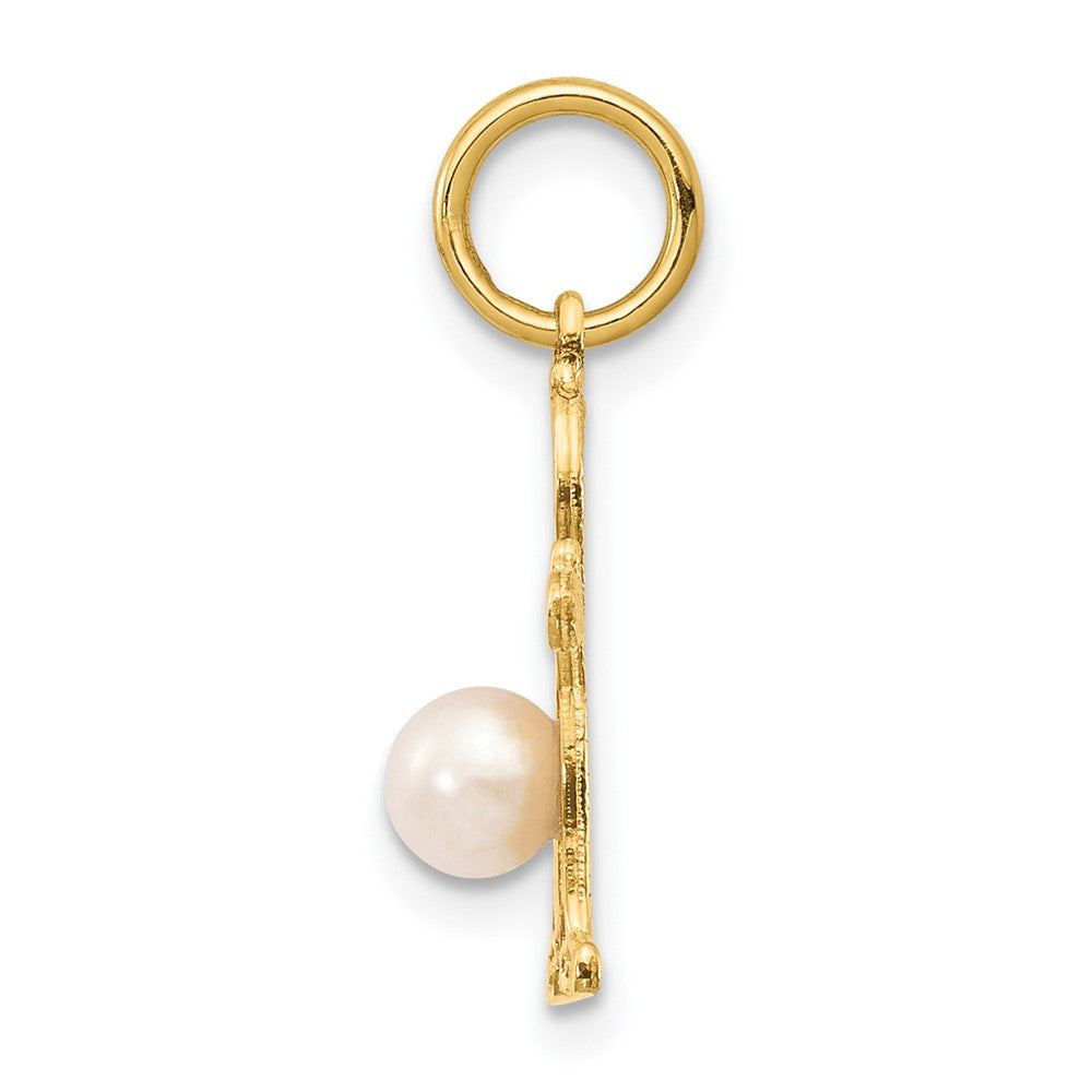 14K Boy FW Cultured Pearl-June