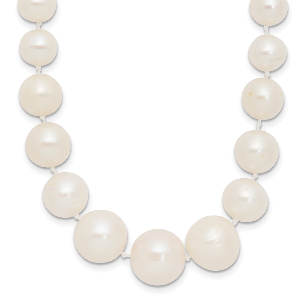 14k 7- White Freshwater Cultured Pearl Graduated Necklace