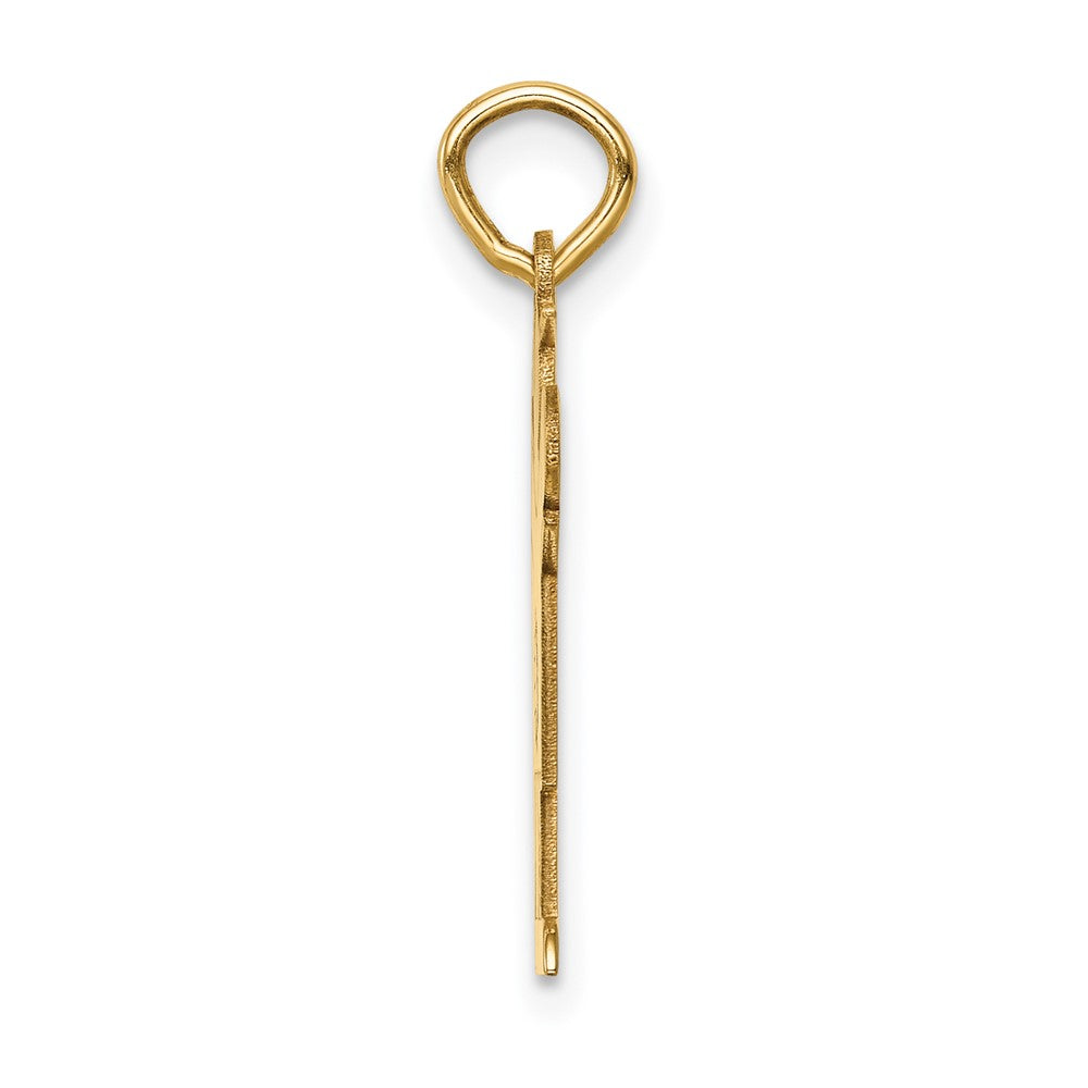 14k The Kids Small Patches Boy Engravable Love Charm