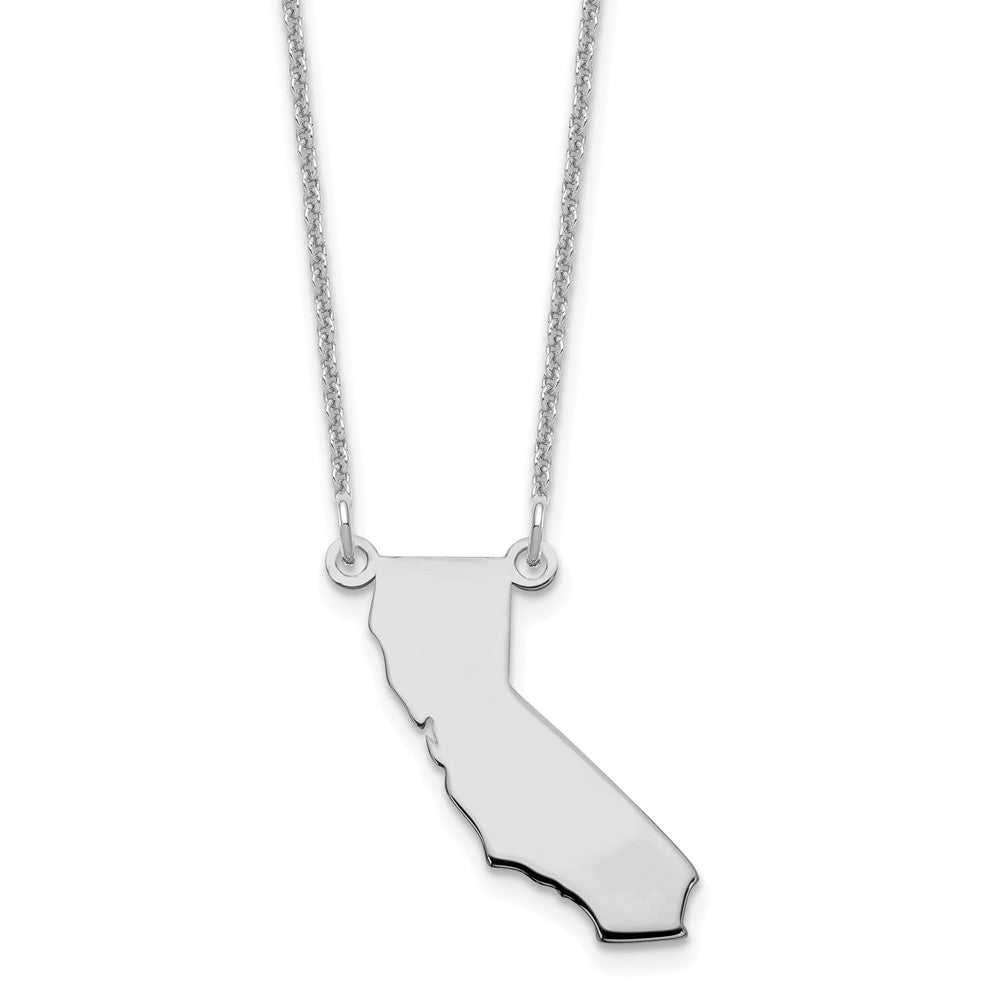 14KW California State Necklace