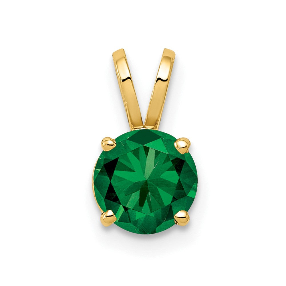 14k Mount St. Helens pendant